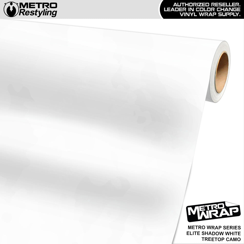 Metro Wrap Treetop Elite Shadow White Camouflage Vinyl Film