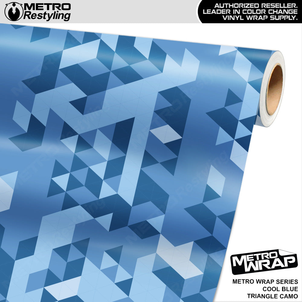 Triangle Cool Blue - Metro Wrap | Metro Restyling