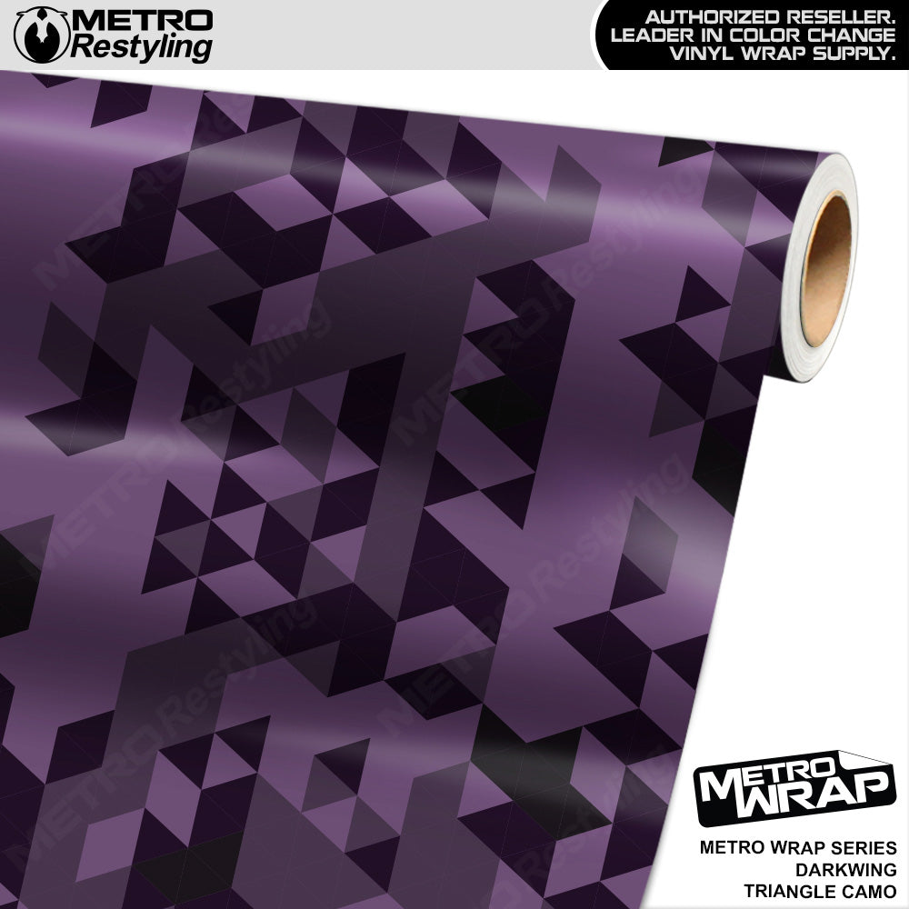 Metro Wrap Triangle Darkwing Camouflage Vinyl Film