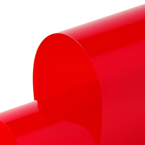 Hexis Special Ultra Clear Permanent Red Transparent | BLOWOUT STOCK | C4288 | 4ft x 50yds