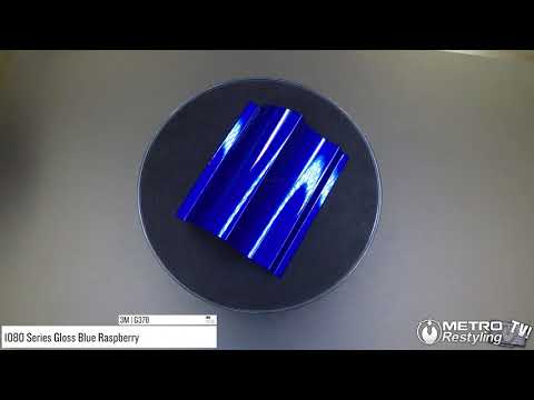 3M 2080 Gloss Blue Raspberry Vinyl Wrap | G378 | BLOWOUT STOCK | (170
