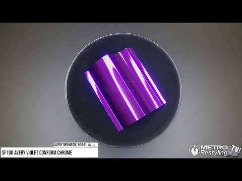 avery gloss violet conform chrome