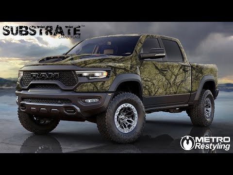 Substrate Snow Stalker Camouflage Vinyl Wrap Film
