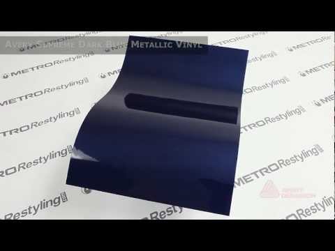 dark blue metallic wrap