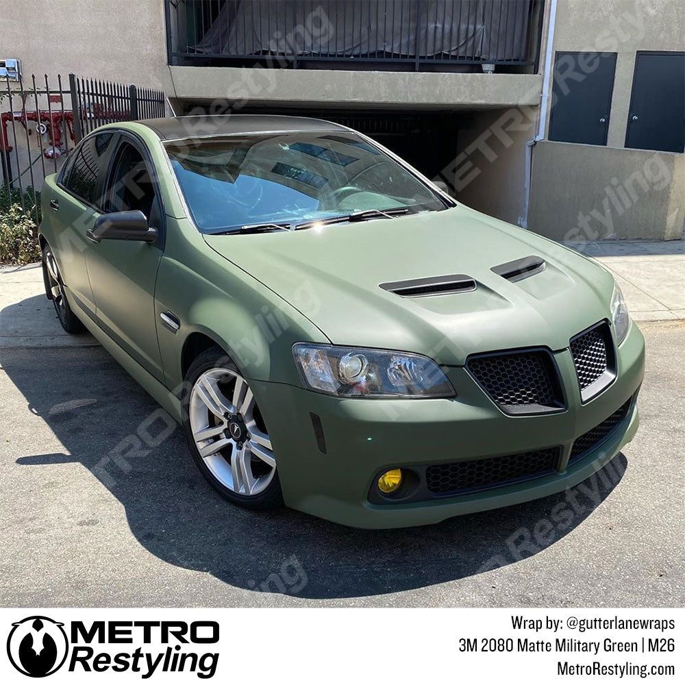 Matte Military Green - 3M | Metro Restyling