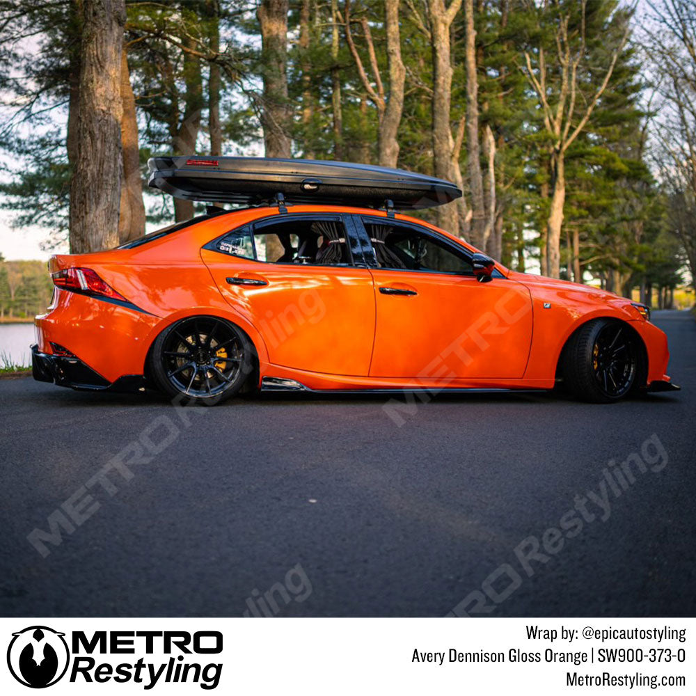 Gloss Orange Lexus